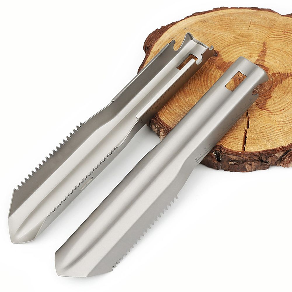 Ultralight Titanium Hand Shovel Multi Tool Backpacking