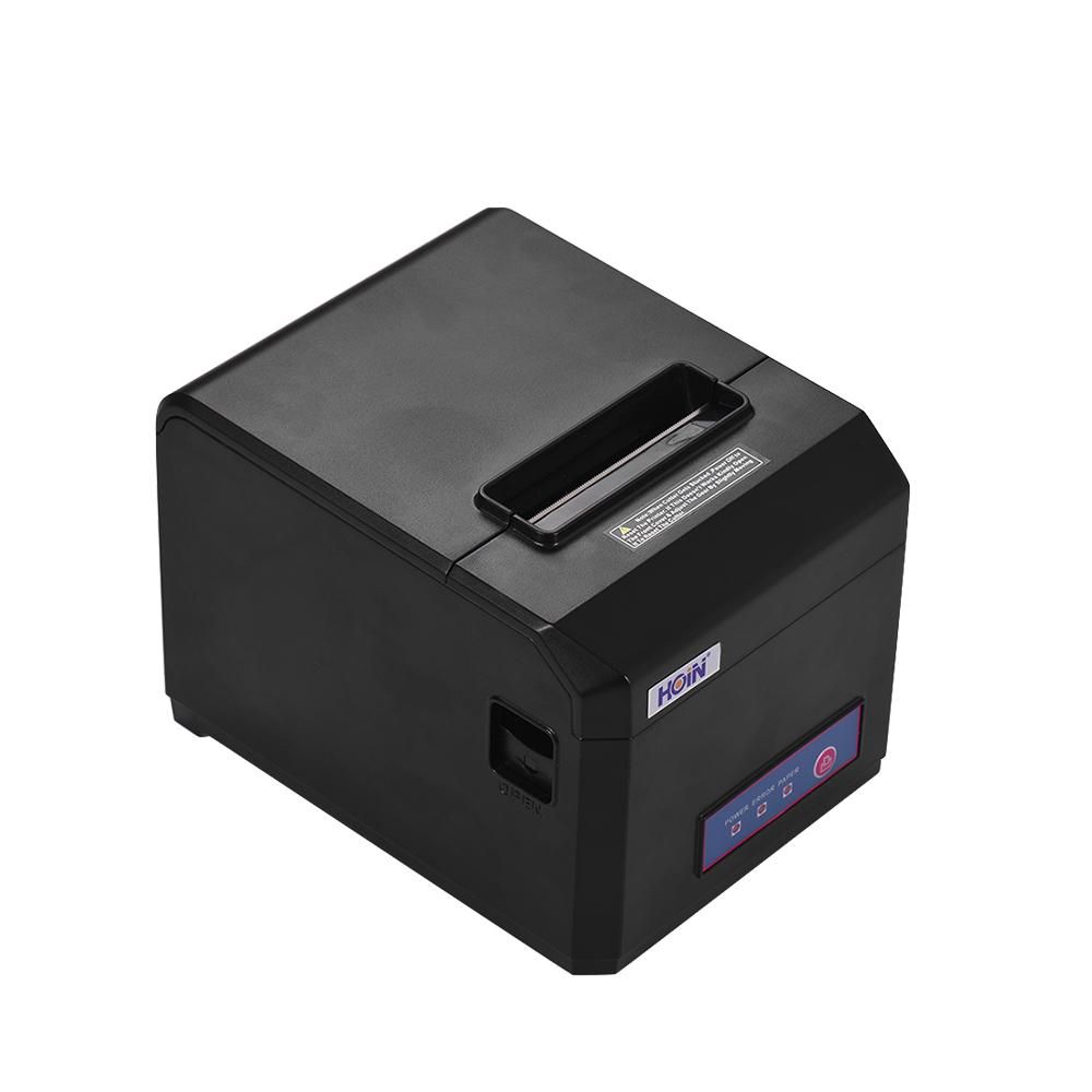 HOIN 80mm USB Thermal Receipt Printer with Auto Cutter High Speed Printer Ticket Bill Printing Compatible with ESC/POS Print Commands for Supermarket Store Home Business