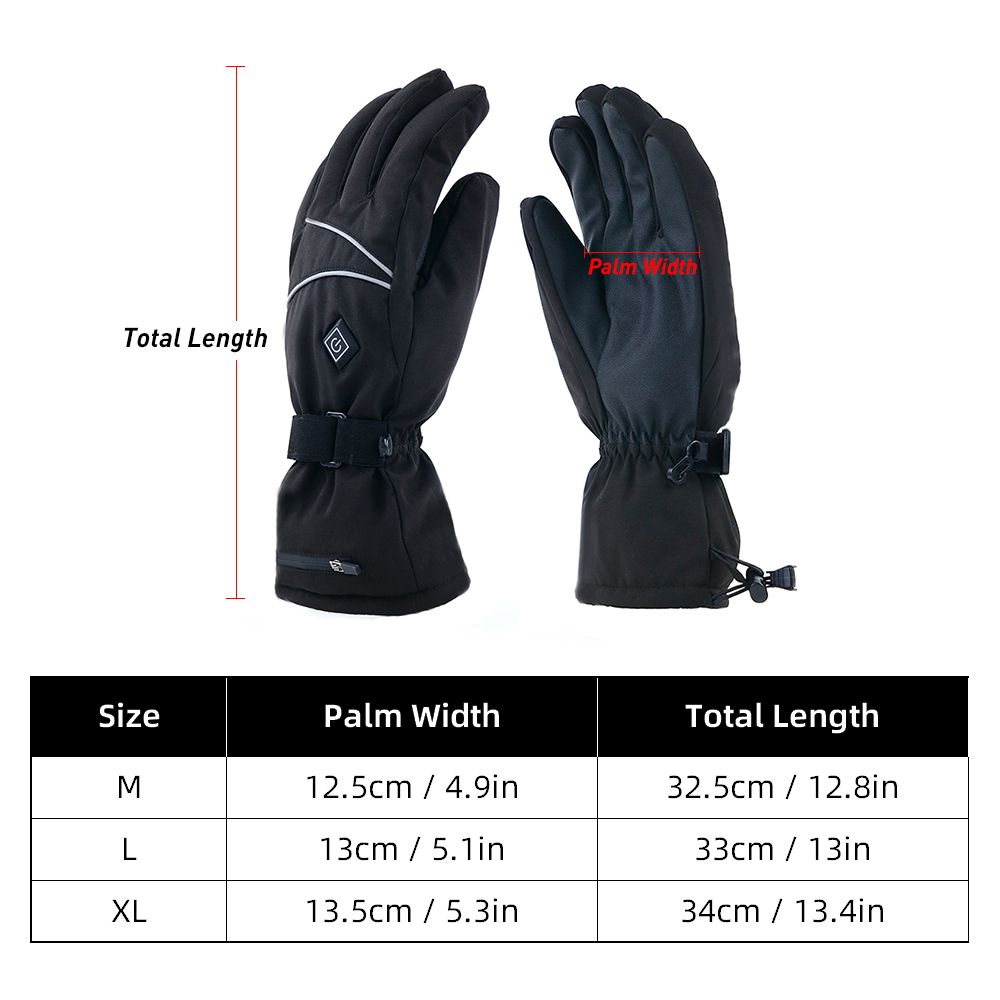 Electric Heated  For Men And Women Water-resistant Winter