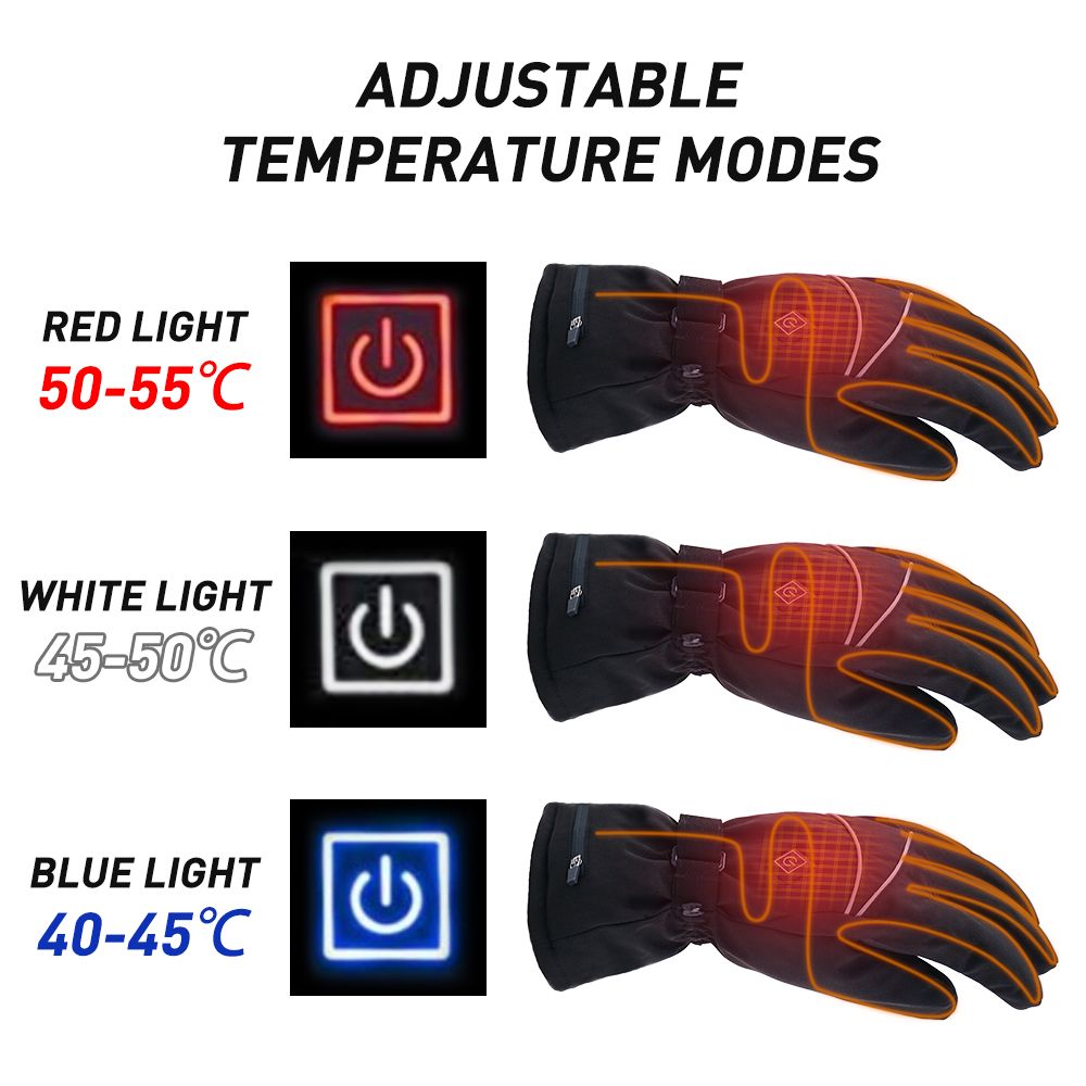 Electric Heated  For Men And Women Water-resistant Winter