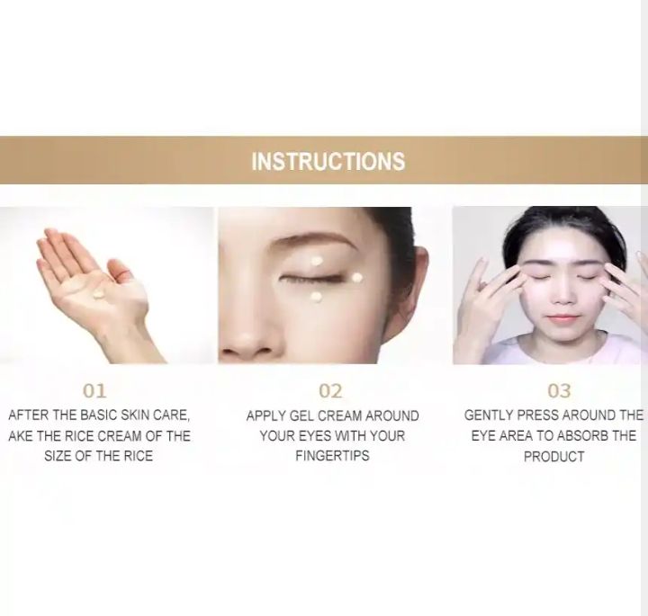 Youth Revitalizing Hyaluronic Acid Lifting Firming Eye Gel Cream