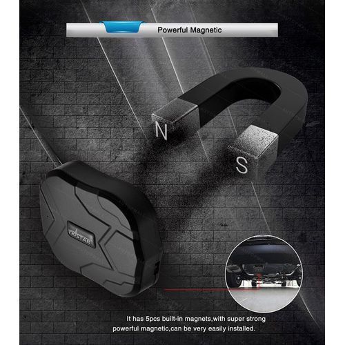 Wireless Magnetic Car Tracker; Water Proof; App Tracking