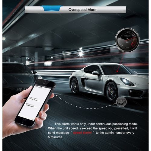 Wireless Magnetic Car Tracker; Water Proof; App Tracking