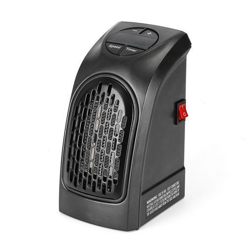 Handy Wall-Outlet Heater Electric Air Warmer Blower Fan