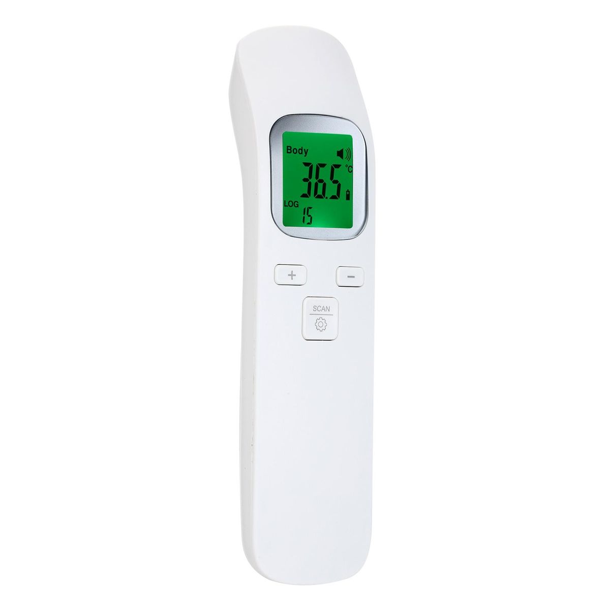 Non-Contact Infrared Thermometer Handheld Digital Forehead Thermometer Portable Body Object Temperature Gauge °C/°F Switchable LCD Backlight Display