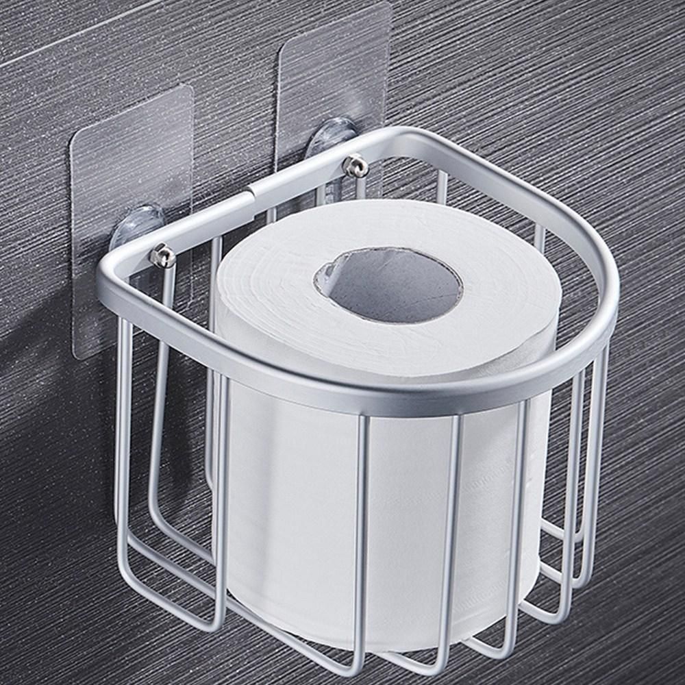 Tissue Box Perforated Paper Towel Basket Rack Wall Black)