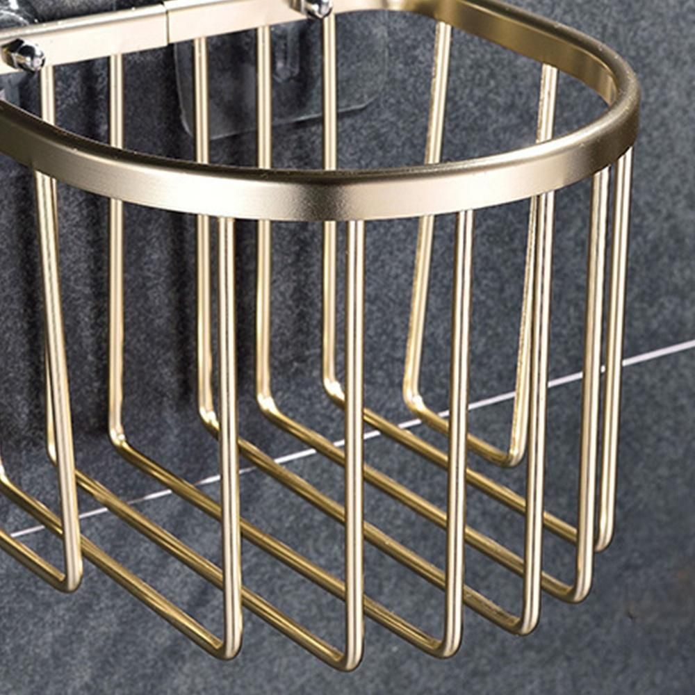 Toilet Tissue Box Perforated Paper Towel Basket Rack Wall