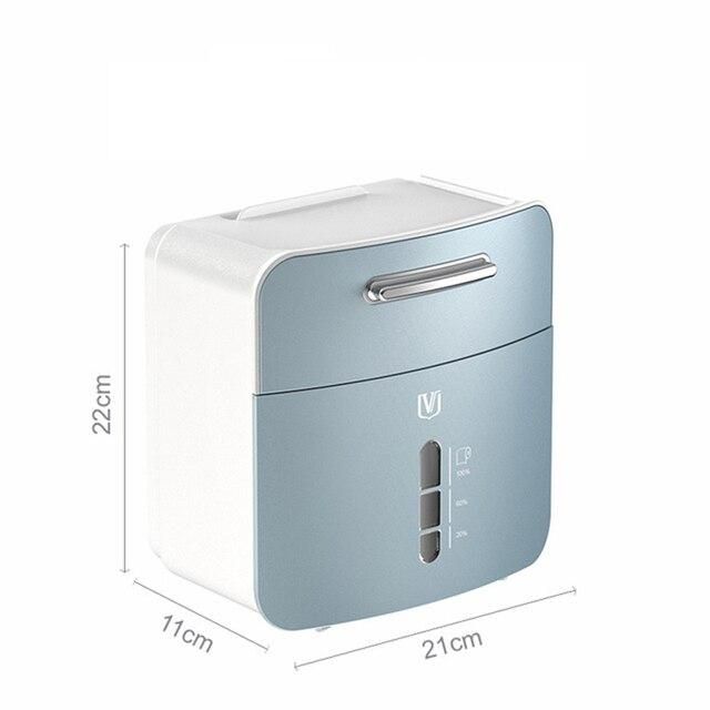Paper Towel Dispenser Toilet Paper Holder Waterproof Tissue Box Wall Mount Storage Shelf Rack Paper Storage Box Bathroom Product