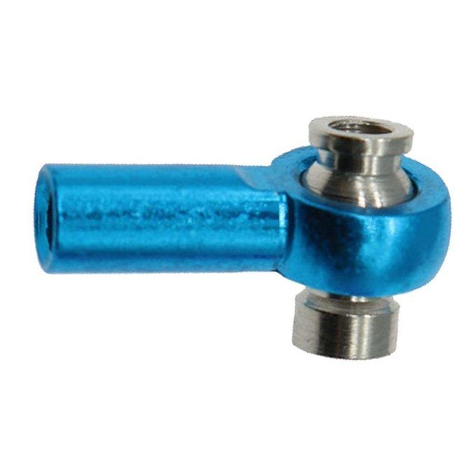 Aluminum M3 Link Rod End Ball Joint CW For 1/10 RC Car Crawler Blue