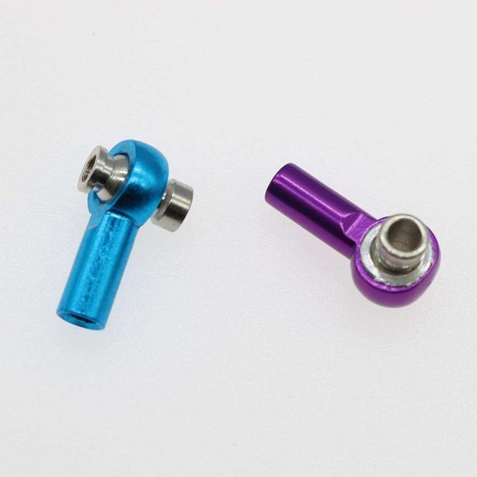 Aluminum M3 Link Rod End Ball Joint CW For 1/10 RC Car Crawler Blue