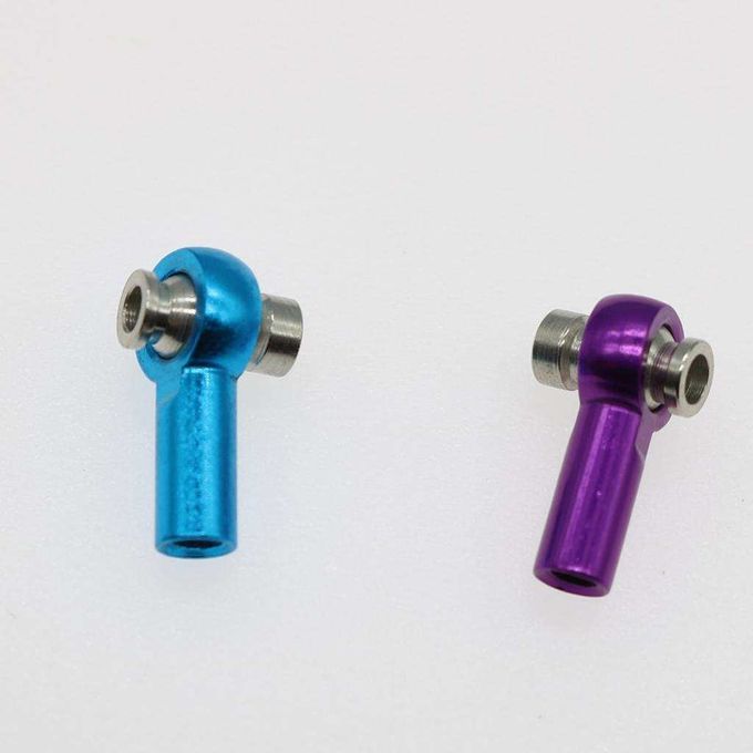 Aluminum M3 Link Rod End Ball Joint CW For 1/10 RC Car Crawler Blue