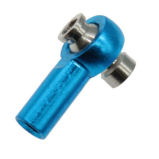 Aluminum M3 Link Rod End Ball Joint CW For 1/10 RC Car Crawler Blue