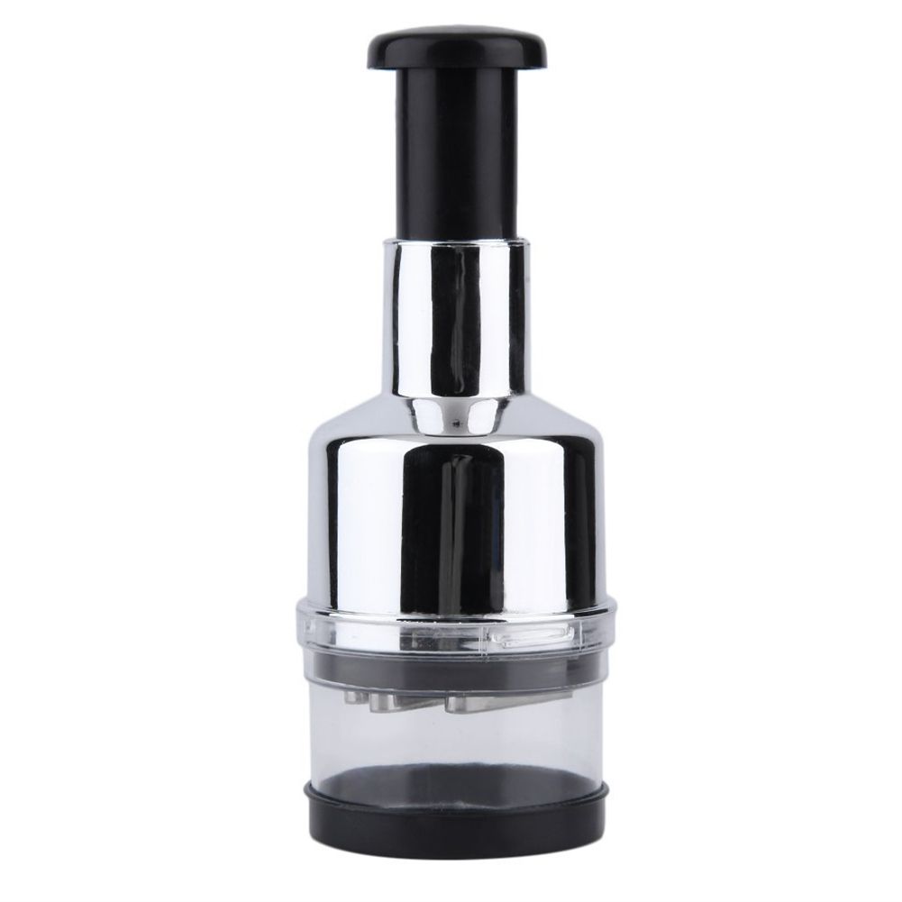 Multifunction Manual Onion Chopper Stainless Steel Garlic