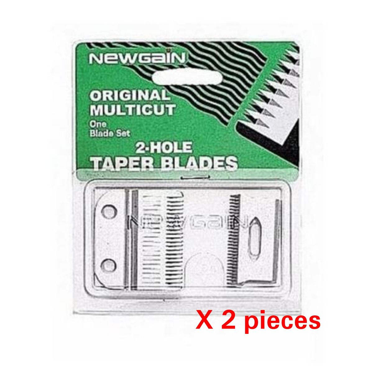 New Gain 2-hole Taper Clipper Blade (2 PCs)