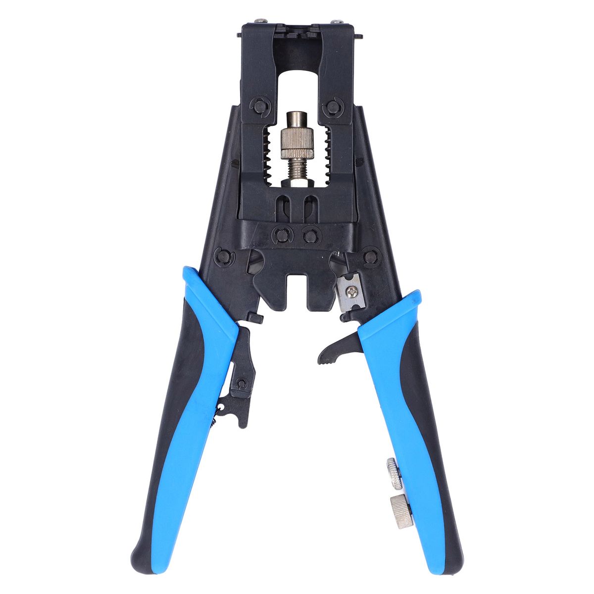 Coax Cable Crimper Alloy Steel Plastic Multifunctional