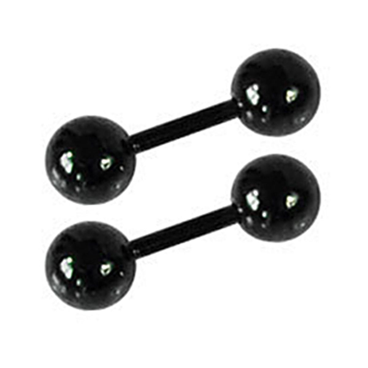Ear Studs Simple Wear-resistant Men Punk Ball-Champagne