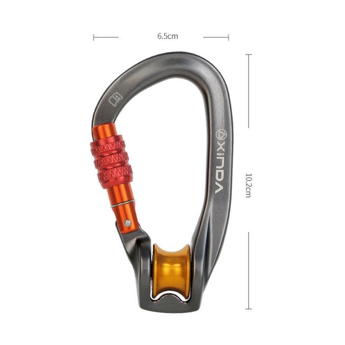 Carabiner Safety Rock Climbing  Hook Climbing Buckle  Thread