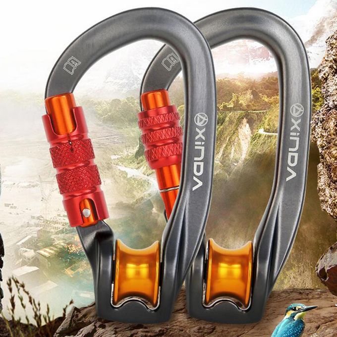 Carabiner Safety Rock Climbing  Hook Climbing Buckle  Thread