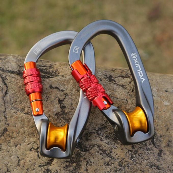 Carabiner Safety Rock Climbing  Hook Climbing Buckle  Thread