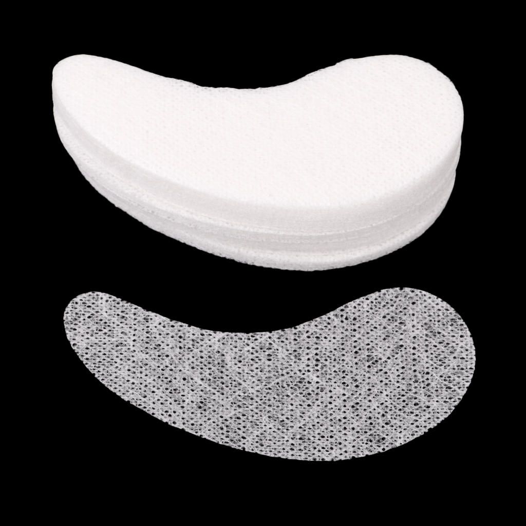 80Pcs Disposable Eye Mask Ultrathin Silk DIY Natural Eye Paper Mask