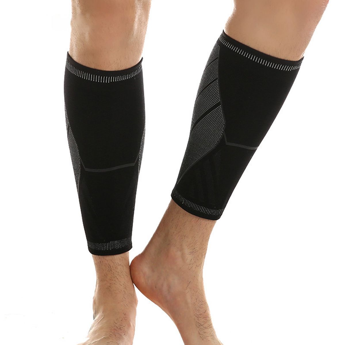 1Pc Shin Protector Running Athletics Compression Shin Sleeves