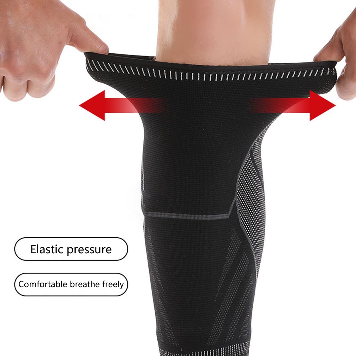 1Pc Shin Protector Running Athletics Compression Shin Sleeves