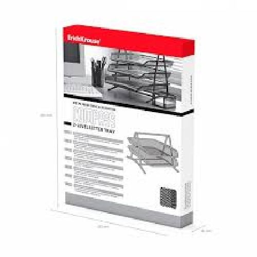 A4 DOCUMENT TRAY GRAY (2-TIER TRAY)