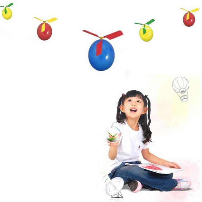 Funny Balloon Flying Outdoor Playing Edu Ational Kids Hildren Toys-