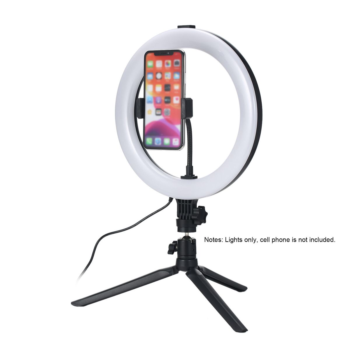 10 Inch Ring Light With Stand Tripod LED Make-up Lamp Phone
