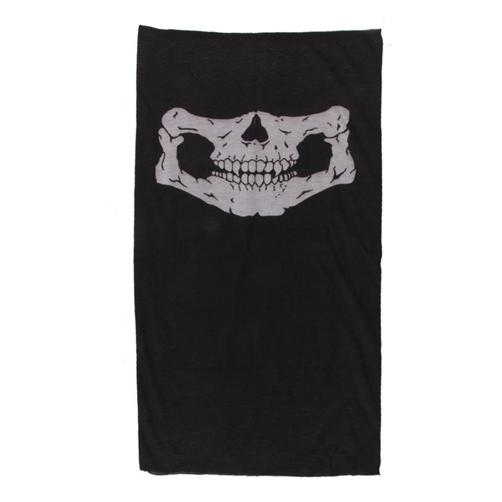 FULL FUNCTION SKULL SKELETON MOTORCYCLE SCARF FACE MASK BALACLAVA NECK