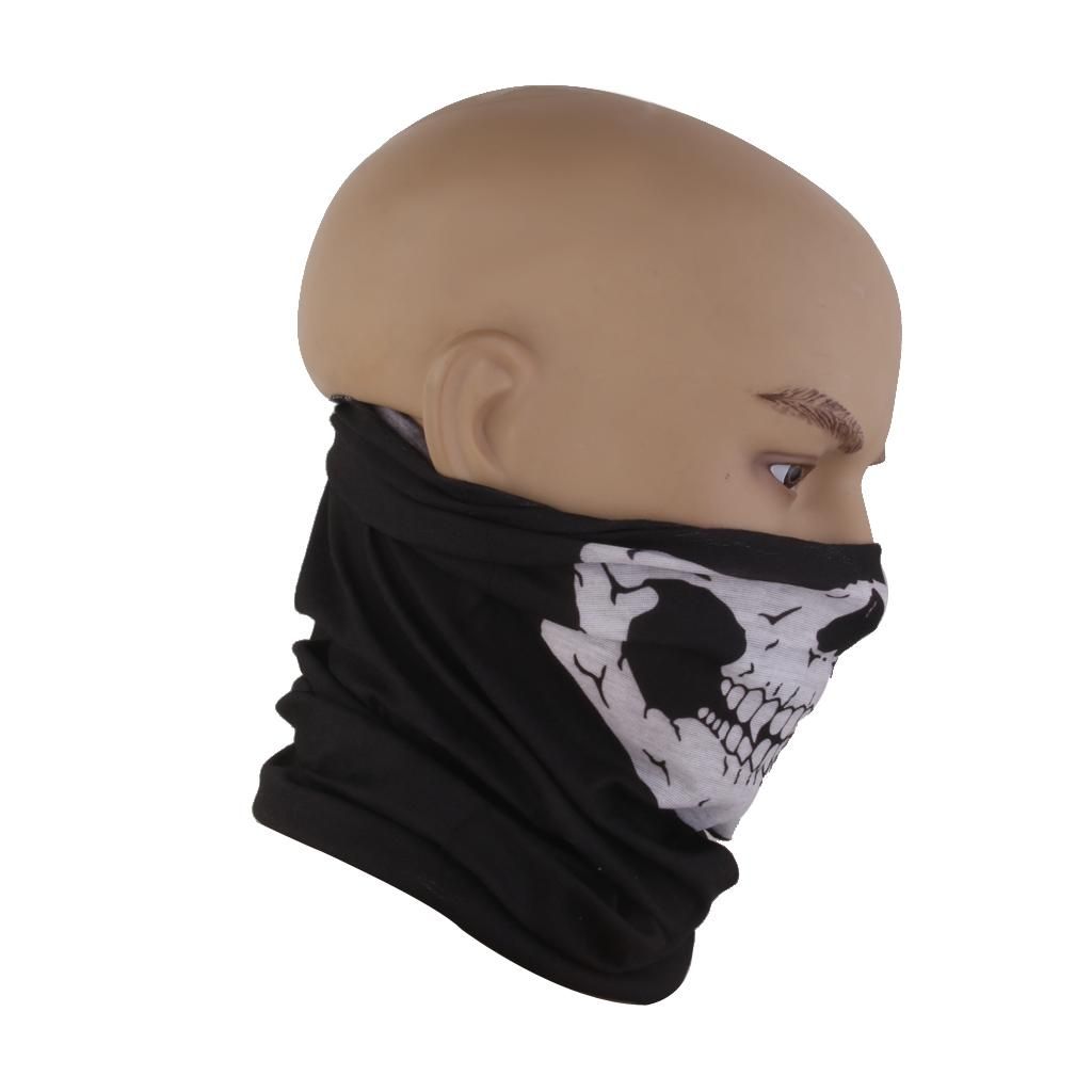 FULL FUNCTION SKULL SKELETON MOTORCYCLE SCARF FACE MASK BALACLAVA NECK
