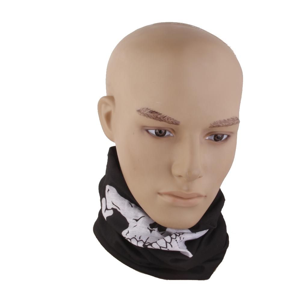 FULL FUNCTION SKULL SKELETON MOTORCYCLE SCARF FACE MASK BALACLAVA NECK