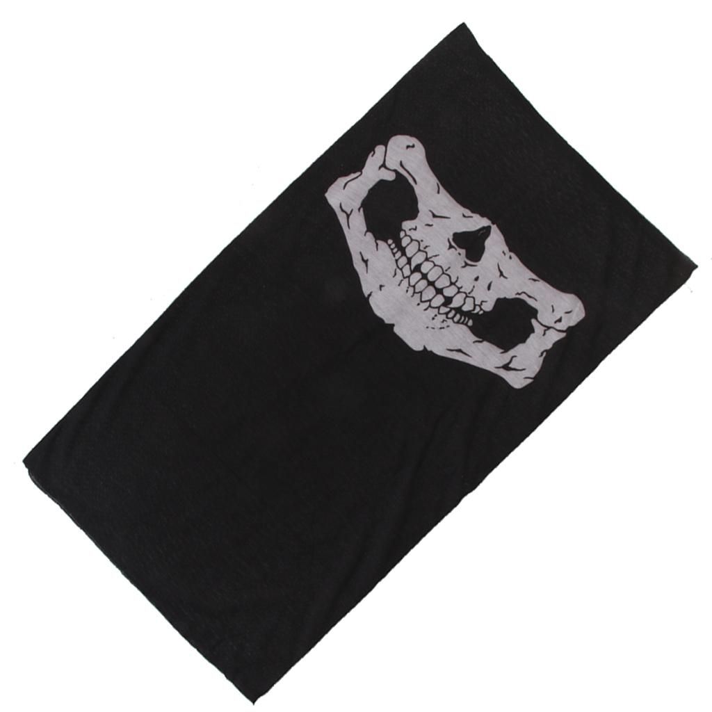 FULL FUNCTION SKULL SKELETON MOTORCYCLE SCARF FACE MASK BALACLAVA NECK