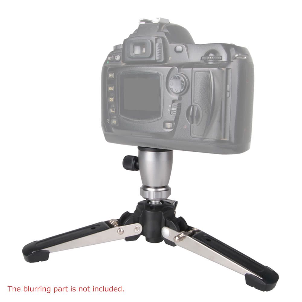 Portable 1/4" Screw 3 Legs 3 Feet Tripod Monopod Unipod Base