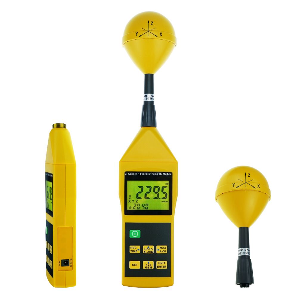 To 8GHz With Alarm And Tripod Mounting RF Field Strength Meter