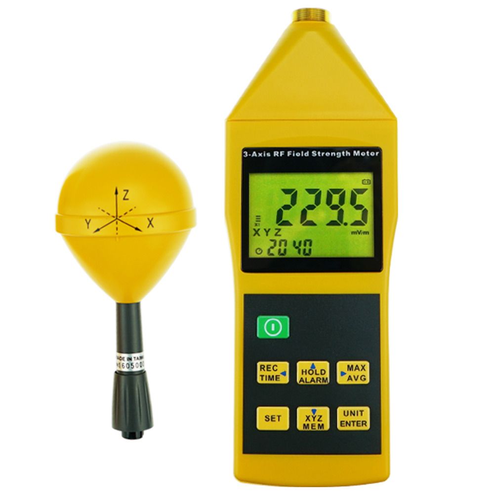 To 8GHz With Alarm And Tripod Mounting RF Field Strength Meter