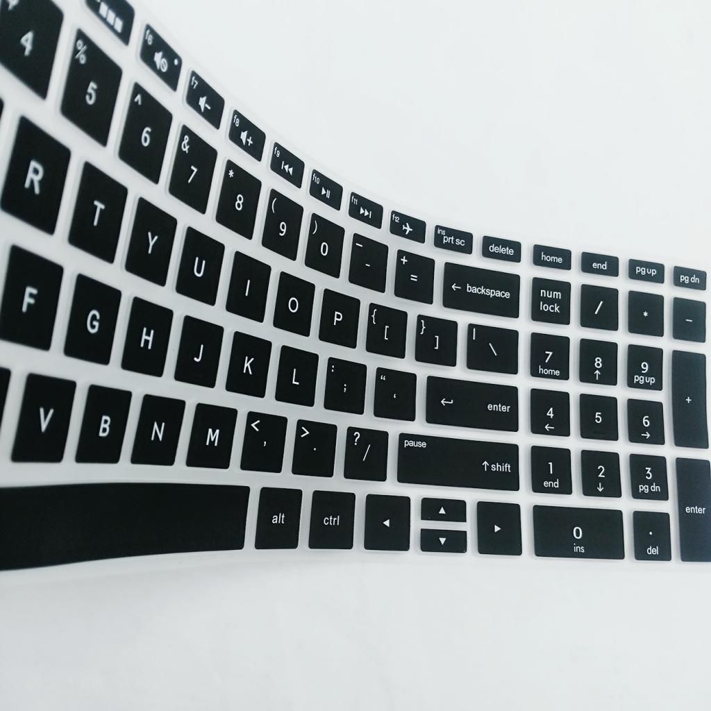 Thin Laptop Keyboard Protector Skin Cover Film For HP   Laptop Black