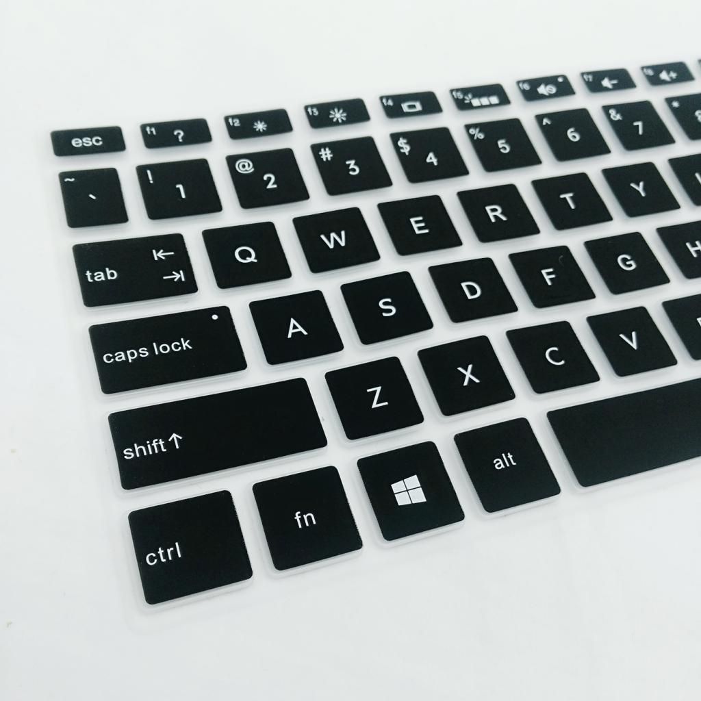 Thin Laptop Keyboard Protector Skin Cover Film For HP   Laptop Black