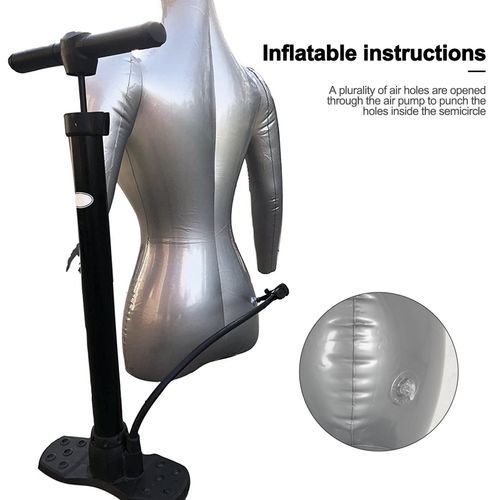 Inflatable Full Body Female Model With Arm Window Display
