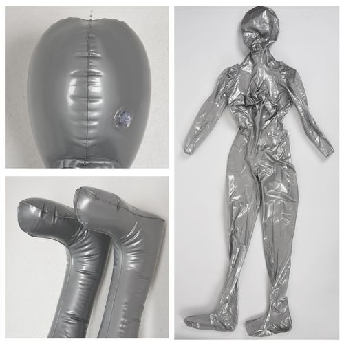 Inflatable Full Body Female Model With Arm Window Display