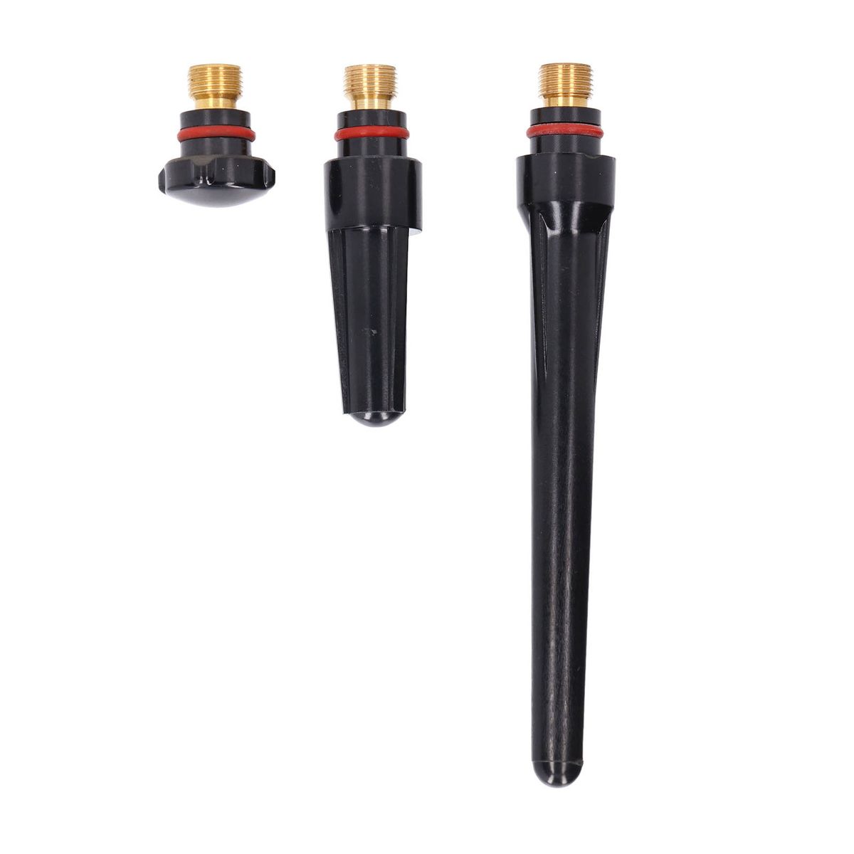 3Pcs TIG Gas Lens Chuck Body Accessory Back Cup Kit For SR