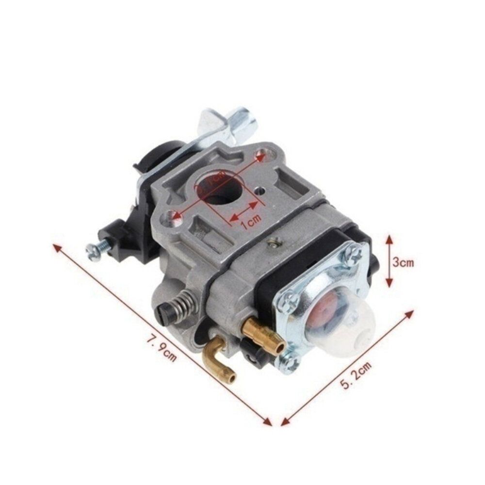 Gasoline Carburetor 10mm For Brush Cutter Engine TU26 34F