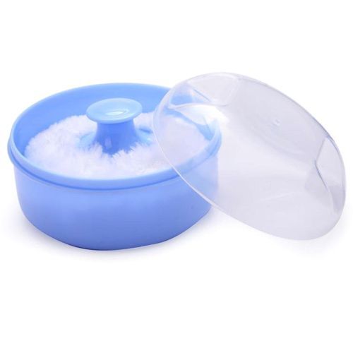 Baby Soft Face Body Cosmetic Powder Puff Box Case Container