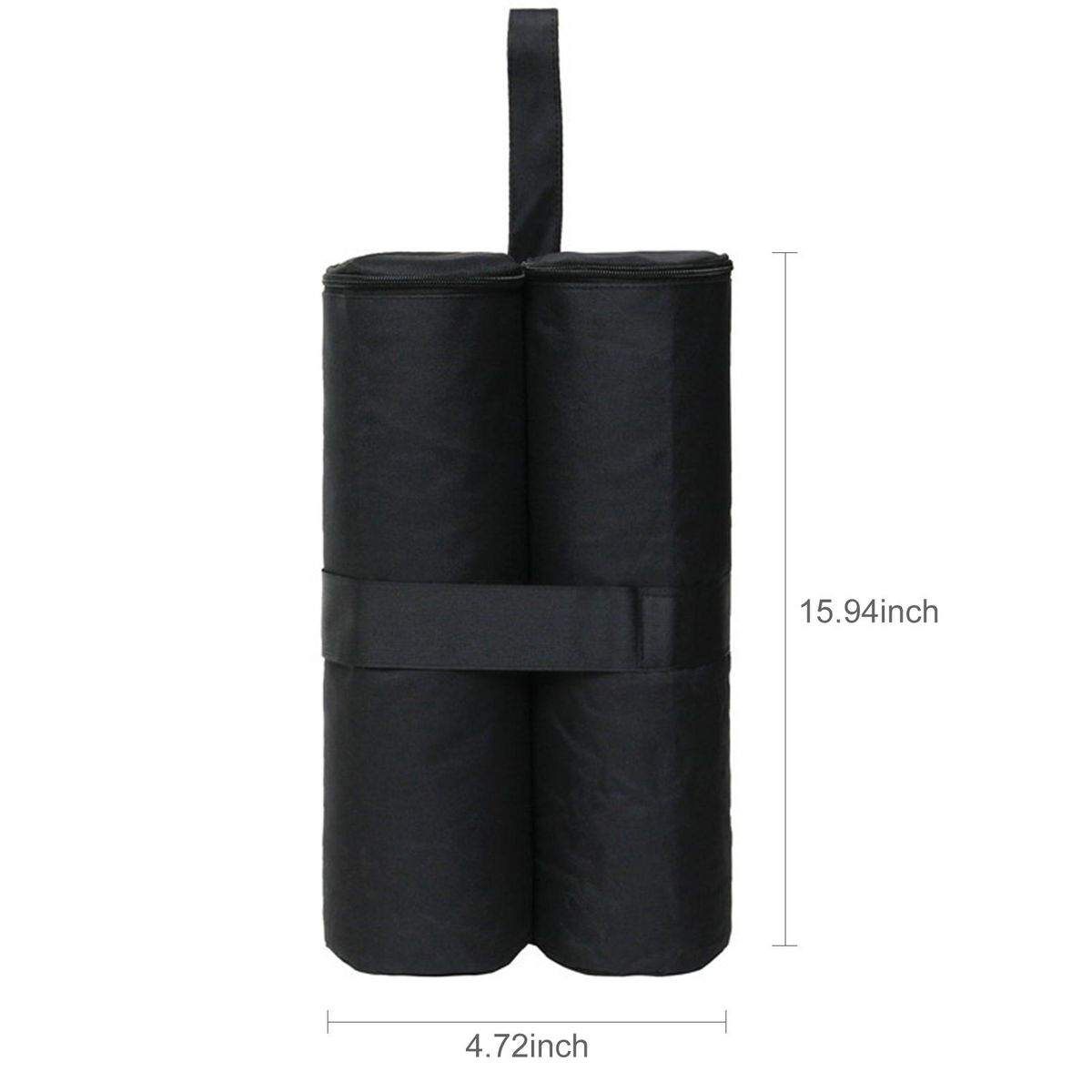 Canopy Weight Bags Gazebo Tent Leg Weights Sand Bags Outdoor Camping Tent Sand Bag Windproof Tents Fixed Sandbag for Instant Outdoor Sun Shelter Canopy