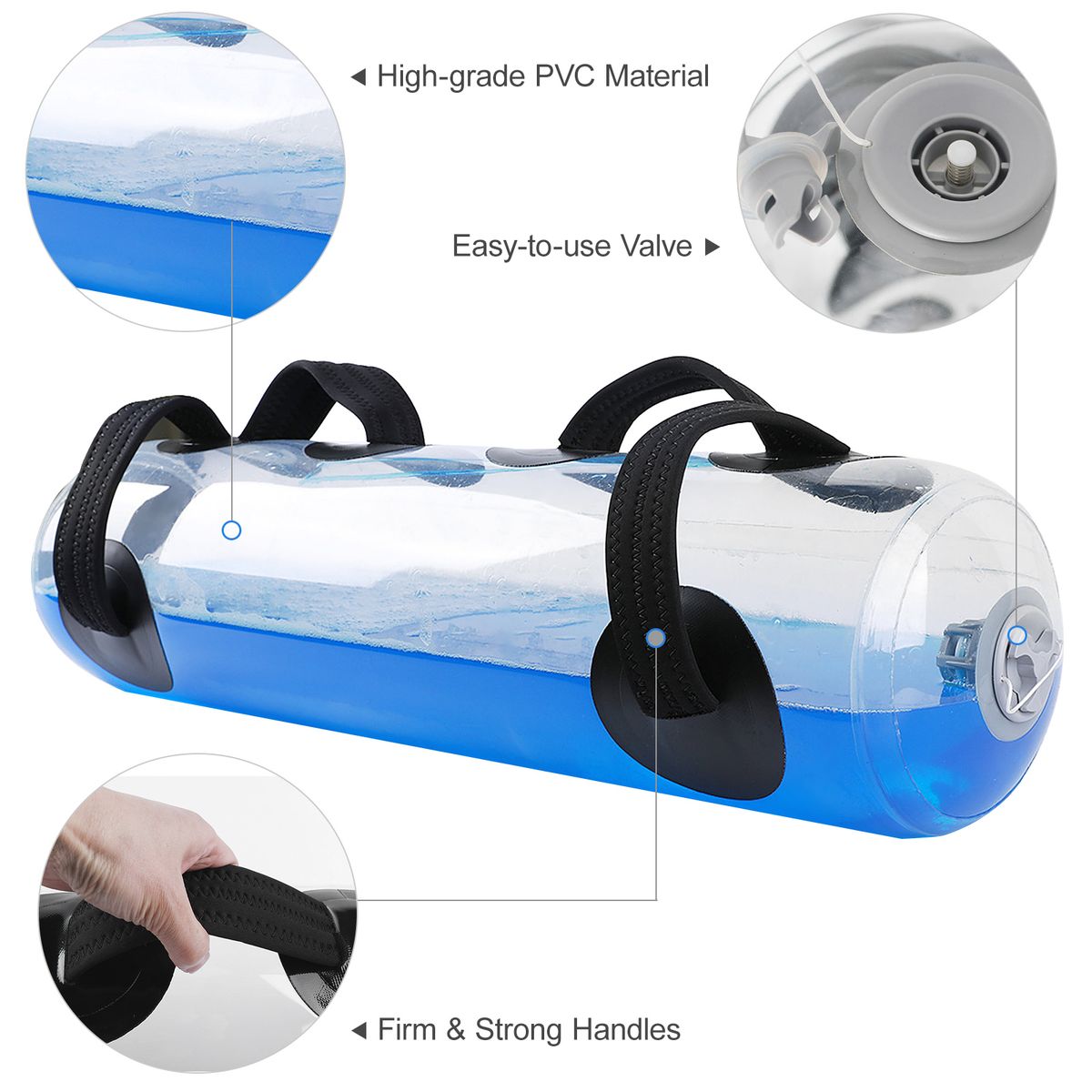 15kg /33lb Water Aqua Bag Weight Training Bag For Fitness