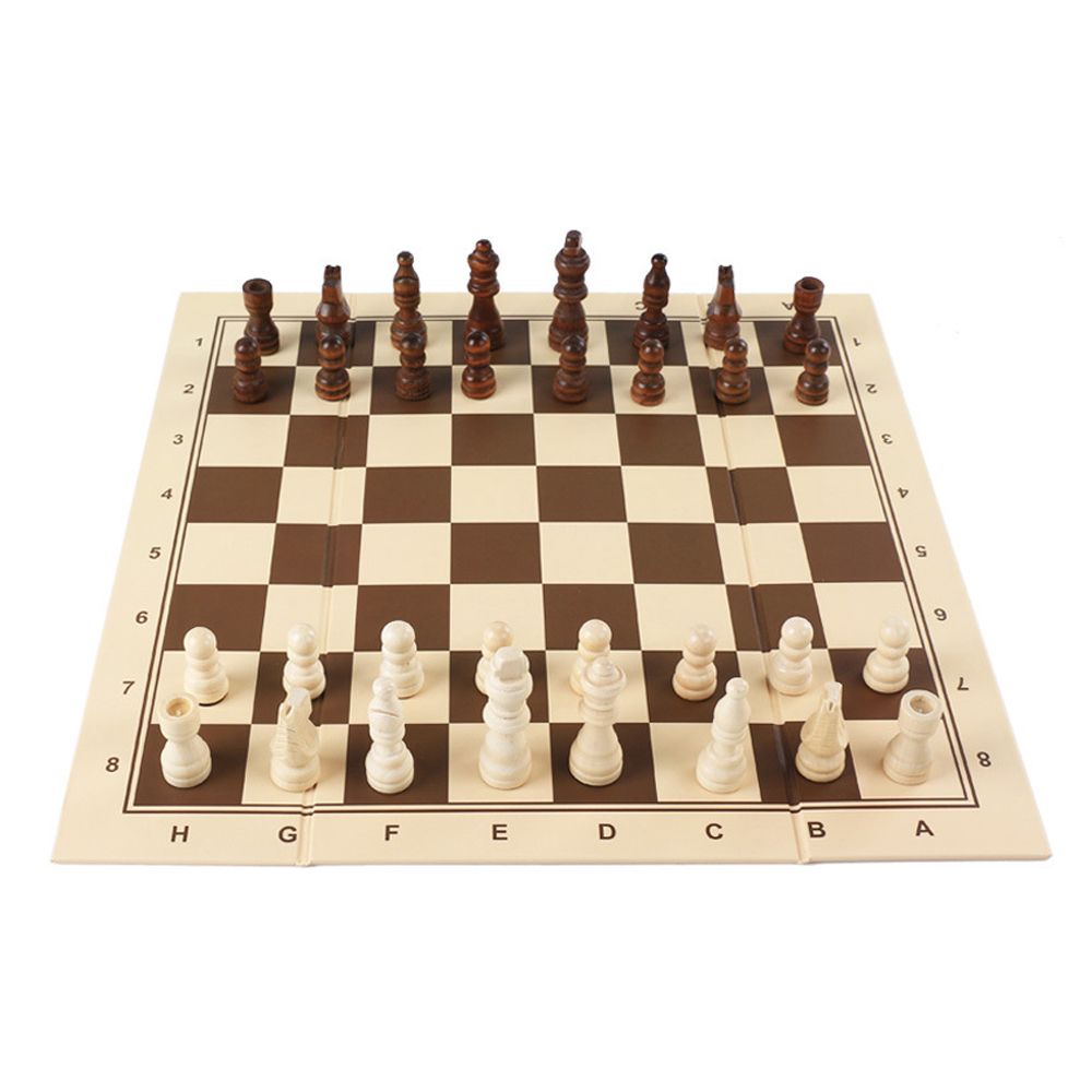 Wooden Chess Five-in-a-row Go Two In One Parent-child