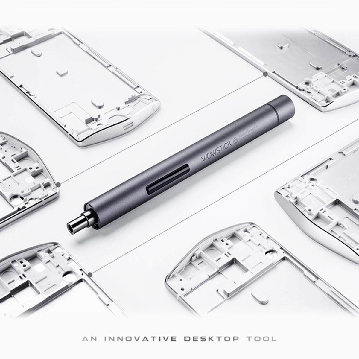 Xia Omi 1F+ 64 In 1 Electric Cordless Screw Driver LED Pen USB Charge -ion