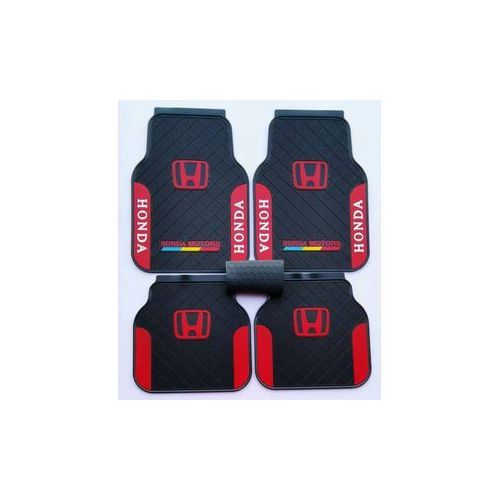 5 Pieces Designer PVC Foot Mat For Honda Car/SUV