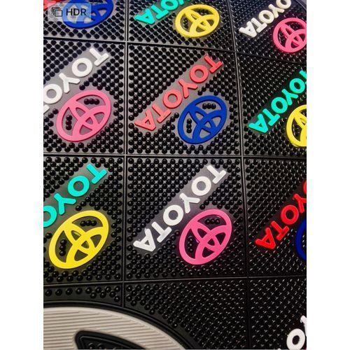 5 Pcs Universal Multi Color Toyota Foot Mat
