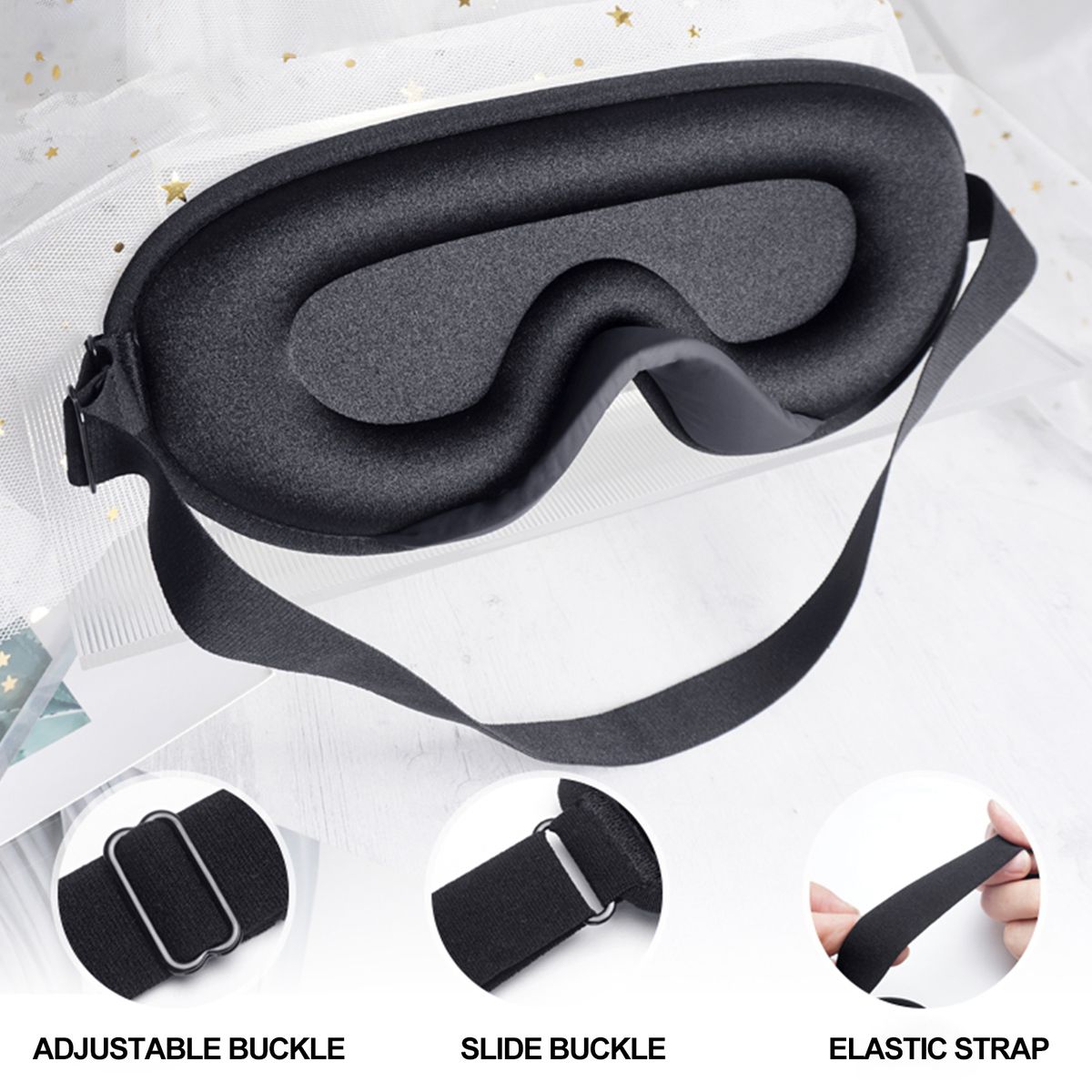 Sleeping Eye Mask Light Blocking Sleep Masks 3D Contoured
